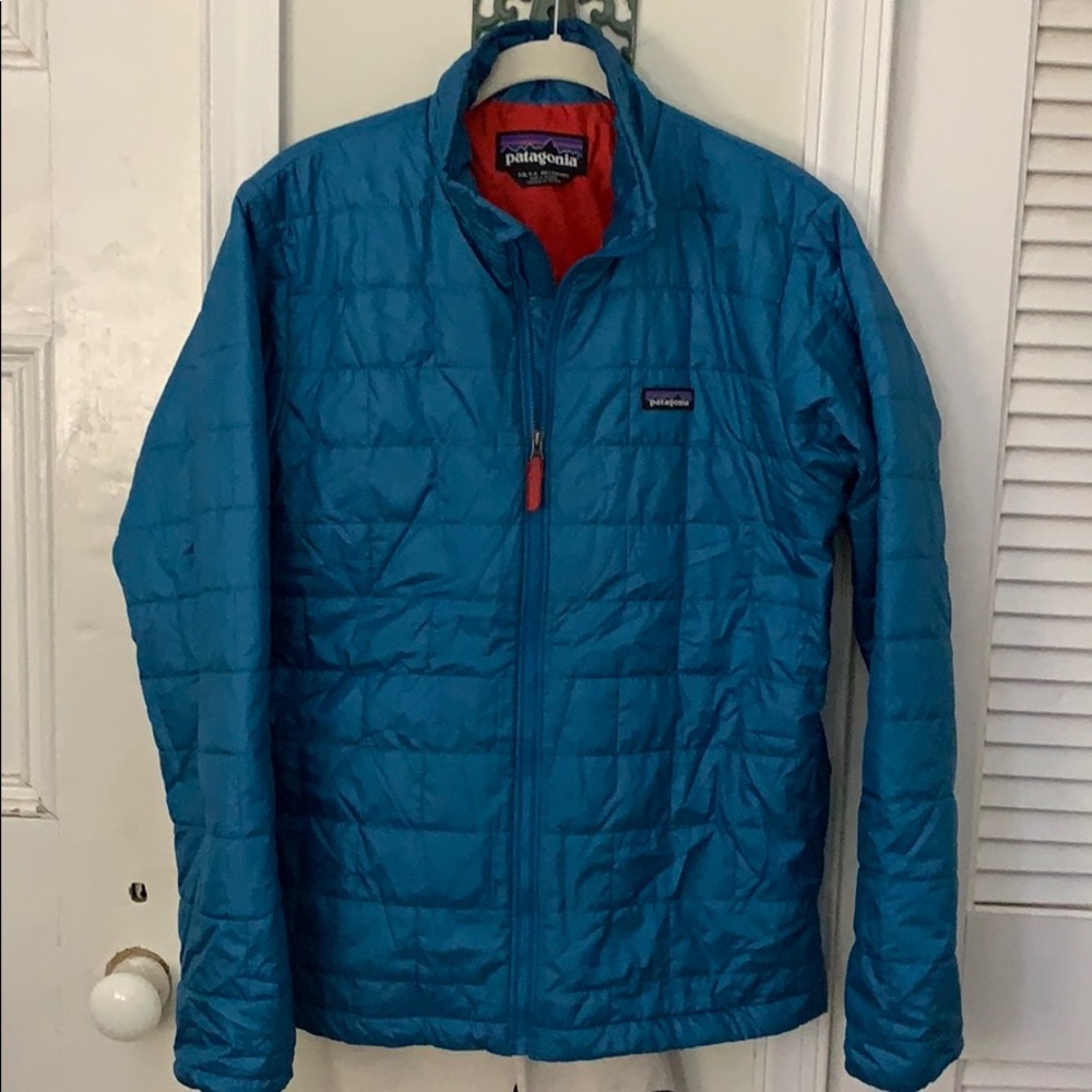 Boys Patagonia Nano puff coat Size 16-18 XXL